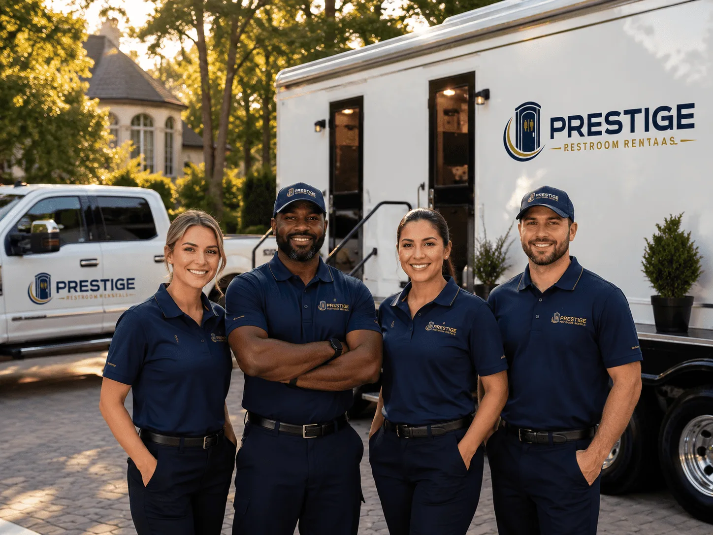 Trusted Luxury Portable Restrooms company in Hassell, NC